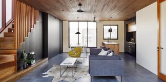 Contemporary three-storey interpretation of a traditional Queensland house