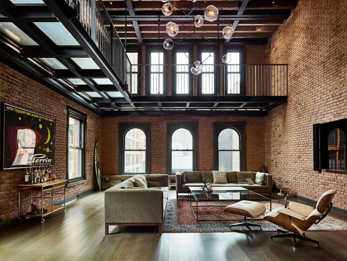 Penthouse in keeping with the 19th­ century architecture designed by ODA New York