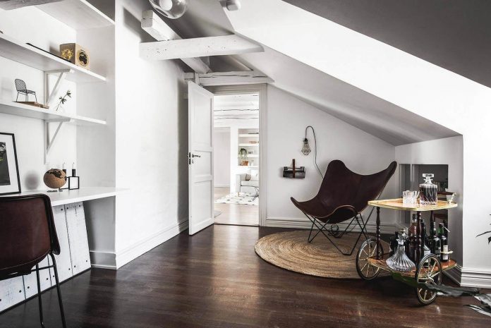 Stylescale Designed An Scandinavian Attic Apartment With Old And New Materials Decorations Caandesign Architecture Home Design Blog - Attic Apartment Decorating Ideas