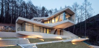 U retreat by IDMM architects, an ultra-modern residence at the core of the Sari-gol valley