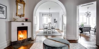 Velvet Puff by Dreamhouse Decorations: an inspiring Scandinavian apartment design