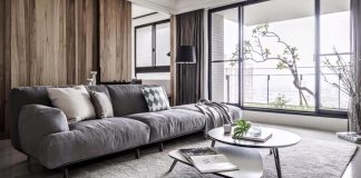 Woodscape: a breezy, atmospheric habitat in white and wood colors