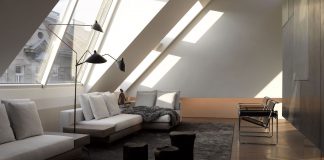 Apartment interior design concept in line with Classic Modernism