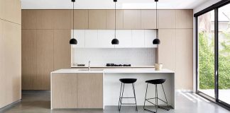 Crisp finishes and a selection of modern furniture aiming to create a clean functional layout by Zunica