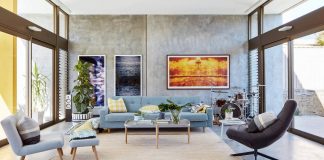 Elliot Road modern single residence in Perth by Klopper and Davis Architects