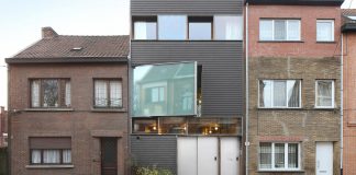 The house of an architect where every material has its place as one piece of a puzzle