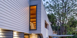 An efficient design and construction techniques to provide open plan living over two levels