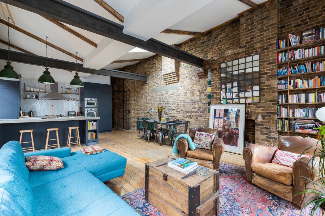 Penthouse In London Defined By A Rustic Design By Houseup