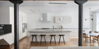 Loft transformed into a clever and casual new home for a young family