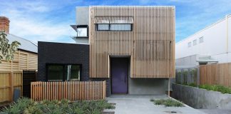 Raw aesthetic characterised by the exposure of natural timber and galvanised steel