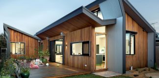 Striking roofscape, contemporary finish, flexibility and a focus on outdoors and family