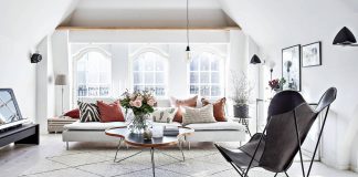Scandinavian style apartment in Gothenburg designed to offer all you can need with fewer furniture