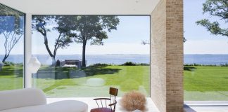 Weekend home in Long Island is envisioned as a social platform for all the quests who come to visit and enjoy themselves outside of New York City