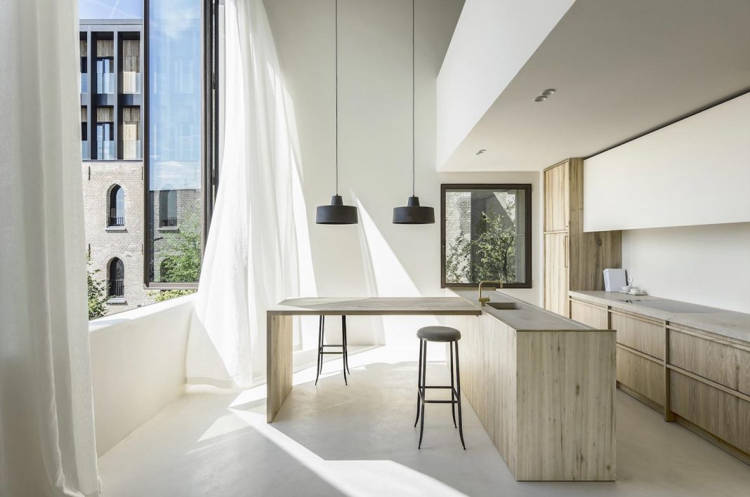 Minimalist interior design of the Cube Apartment designed Minimalist interior design of the Cube Apartment designed