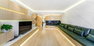 Atelier Alter designed this apartment in Beijing which is modern and functional at the same time