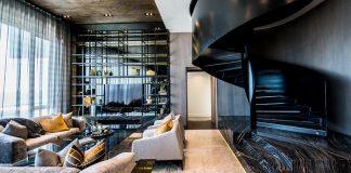 Maximize the scenic views and create an ambience suited to the modern entertainer