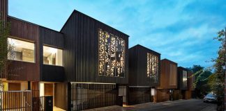 Heritage setting with contemporary sustainable design, redefining typical urban townhouse design