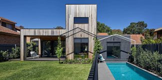 Hide House Extension in Melbourne by Mani Architecture
