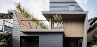 Two residence in one house by Hugo Kohno Architect Associates