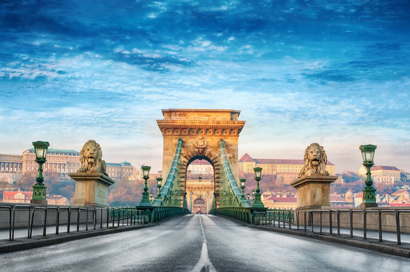 bridge in Budapest