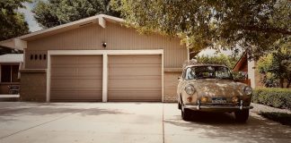 A house with a garage